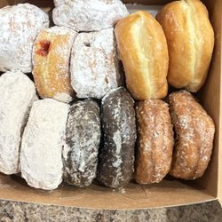 This was the dozen donuts that I ordered, the s'mores donut never made it to photo. I ate it quickly.