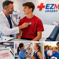 EZMED Primary & Urgent Care - Sports physical affordable and easy at EZMED Urgent care