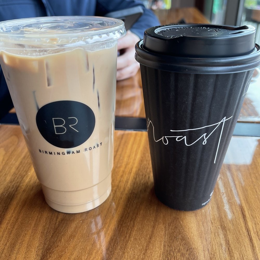 Birmingham Roast - Large almond joy, and mexican mocha - Cafes Near Me - Birmingham, Michigan