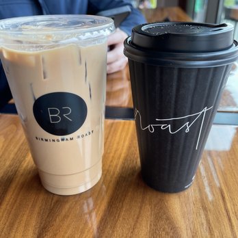 Birmingham Roast - Large almond joy, and mexican mocha - Cafes Near Me - Birmingham, Michigan