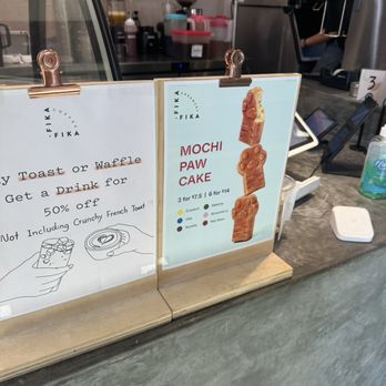 Fika Fika Coffee - Mochi paw cake menu - Coffee & Tea Near Me - Pasadena, California Fika Fika Coffee - Mochi paw cake menu - Coffee & Tea Near Me - Pasadena, California