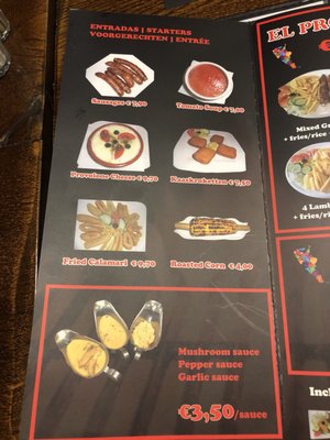 Menu photo 3 Argentinian Steakhouse Antwerp, VAN