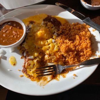 Uncle Julio's - 2 cheese and onion enchiladas - Mexican Near Me - Brookfield, Wisconsin Uncle Julio's - 2 cheese and onion enchiladas - Mexican Near Me - Brookfield, Wisconsin