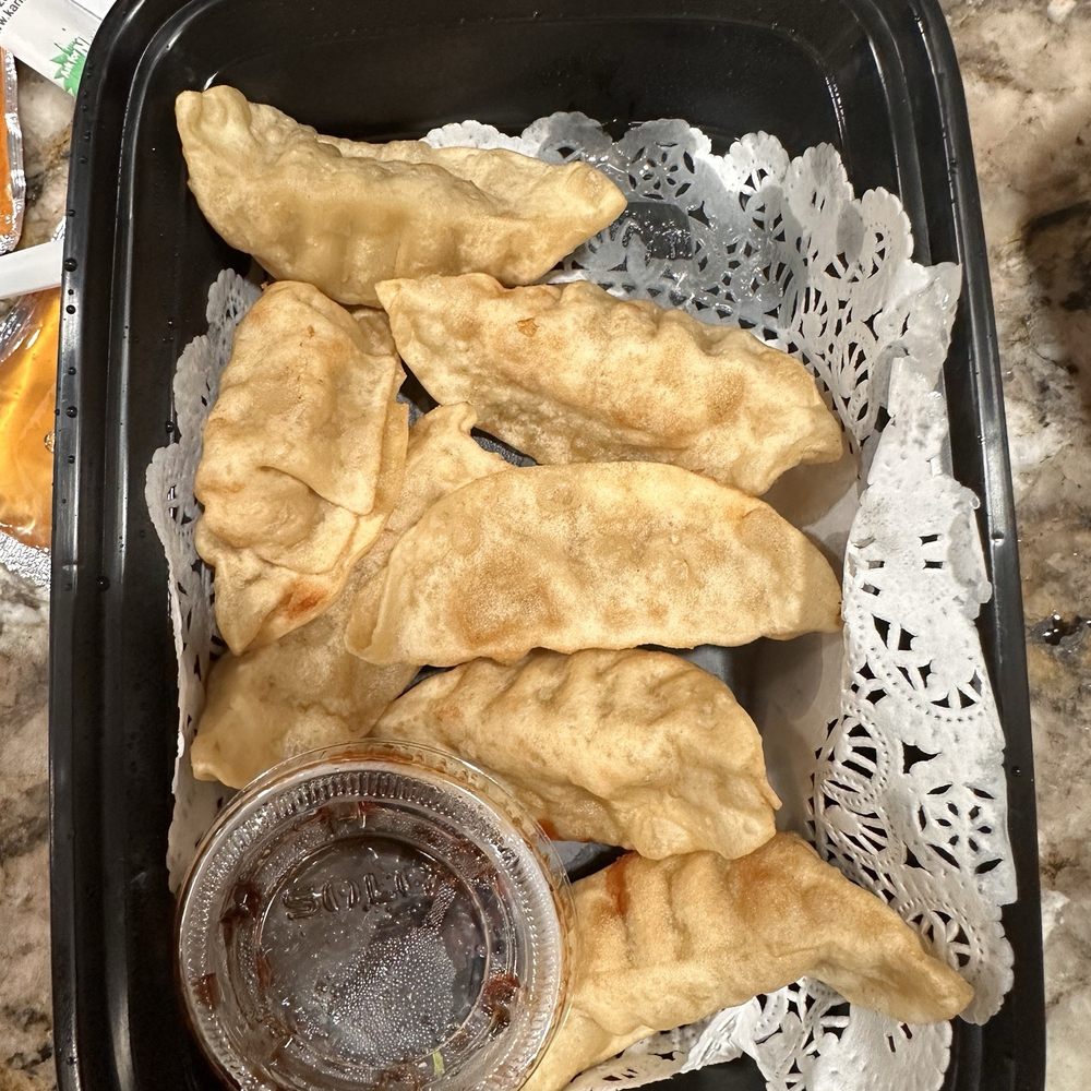 HK BBQ House - 3. Fried Dumplings (8) | 鍋貼 - Cantonese Near Me - Riverside, California HK BBQ House - 3. Fried Dumplings (8) | 鍋貼 - Cantonese Near Me - Riverside, California