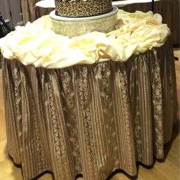 Elegant presentation of all food.