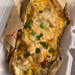 Chipotle Chicken & Bacon Spud Chipotle Chicken & Bacon Spud Chipotle Chicken & Bacon Spud Chipotle Chicken & Bacon Spud