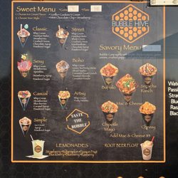 The Bubble Hive  - Cone options