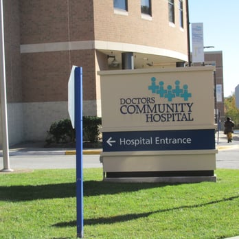 Doctors Community Hospital - sign at main entrance way - Hospitals Near Me - Lanham, Maryland Doctors Community Hospital - sign at main entrance way - Hospitals Near Me - Lanham, Maryland