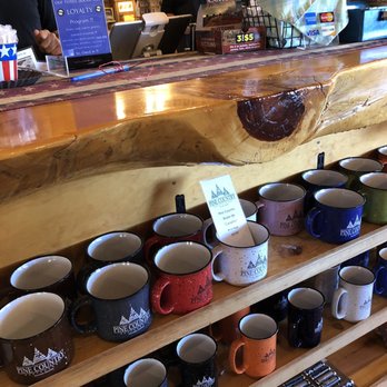 Pine Country Restaurant - Register with cute mugs - Breakfast & Brunch Near Me - Williams, Arizona