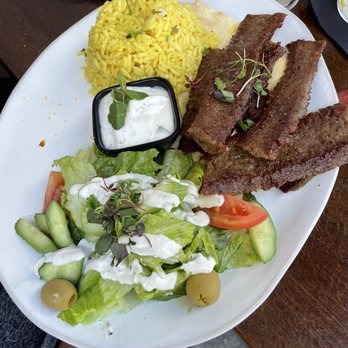 The Olive Restobar - GYRO plate - Mediterranean Near Me - Downey, California
