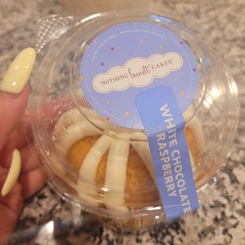 Nothing Bundt Cakes - White chocolate raspberry is one of plenty flavors. Gluten-free options are subject to availability. - Desserts Near Me - Severna Park, Maryland