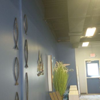 OverBoard Coffee - a hallway with a coffee machine and a coffee maker - Coffee & Tea Near Me - Lee's Summit, Missouri