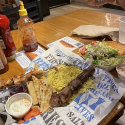 Souvlaki Plate