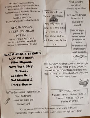 Menu photo 1 Quaker Creek Store Goshen, NY Menu photo 1 Quaker Creek Store Goshen, NY