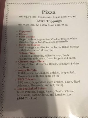 Menu photo 8 Main Street Pizza Walnut Ridge, AR