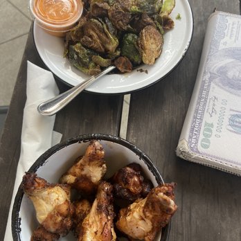 Noble Smoke - Joyce Farms Chicken And Brussel Sprouts - Barbeque Near Me - Charlotte, North Carolina