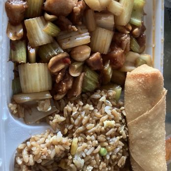 Lotus Xpress - Kung Pai Chicken, Spring Roll and fried rice. - Asian Fusion Near Me - Somerville, Massachusetts Lotus Xpress - Kung Pai Chicken, Spring Roll and fried rice. - Asian Fusion Near Me - Somerville, Massachusetts