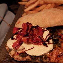 The Brew Kettle Strongsville & Topgolf Swing Suites - Chicken caprese sandwich - delish