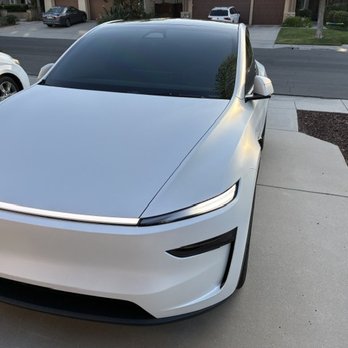 BubbleTime Auto Films - Tesla Y Juniper Satin PPF - Vehicle Wraps Near Me - San Diego, California