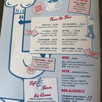 Pal’s - drink menu - Bars Near Me - Portland, Oregon