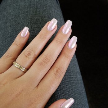 Number One Nail Salon - OPI Bubble Bath with chrome - Nail Salons Near Me - Seminole, Florida Number One Nail Salon - OPI Bubble Bath with chrome - Nail Salons Near Me - Seminole, Florida