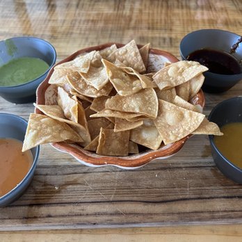 Buena Vida Tapas Lounge - Salsa Flight - Tapas/Small Plates Near Me - Bakersfield, California Buena Vida Tapas Lounge - Salsa Flight - Tapas/Small Plates Near Me - Bakersfield, California