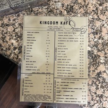 Kingdom kafe - Menu - Breakfast & Brunch Near Me - Fresno, California Kingdom kafe - Menu - Breakfast & Brunch Near Me - Fresno, California
