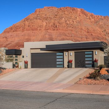 A Plus Garage Doors - Flush panel garage doors with side windows - Garage Door Services Near Me - Cedar City, Utah A Plus Garage Doors - Flush panel garage doors with side windows - Garage Door Services Near Me - Cedar City, Utah