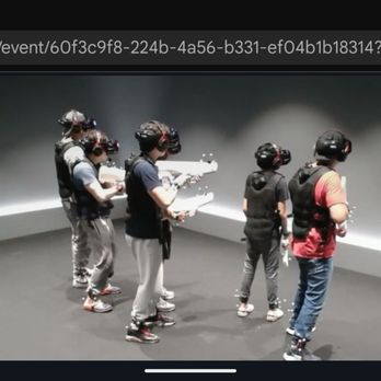 Sandbox VR - All geared up - Virtual Reality Centers Near Me - Santa Clara, California Sandbox VR - All geared up - Virtual Reality Centers Near Me - Santa Clara, California