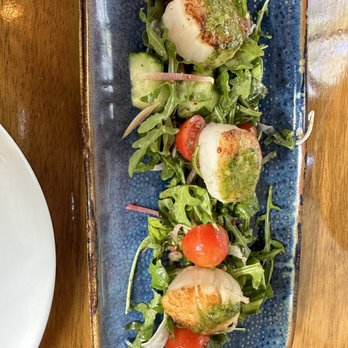 Fattoria E Mare - Scallops appetizer - Italian Near Me - Half Moon Bay, California Fattoria E Mare - Scallops appetizer - Italian Near Me - Half Moon Bay, California