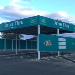 ASDA Superstore - New Drive Thru for Asda. Another way to shop, although curious at how it will work. No storage.