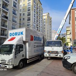 Doruk Evden Eve Nakliyat - Doruk evden eve nakliyat firmasını araç filosu.
