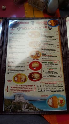 Menu photo 7 Cancun Restaurant Escalon, CA