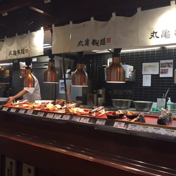 丸龜製麵 - The selection of tempura - Udon Near Me - Hong Kong, HK