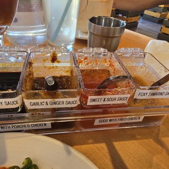 Luck Gai Cafe - Sauces - Chicken Shop Near Me - Anaheim, California