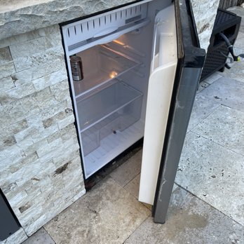 America's Swimming Pool - This is as far as we can open the refrigerator and even here, it is scratching the uneven ground. - Pool Cleaners Near Me - Dallas, Texas America's Swimming Pool - This is as far as we can open the refrigerator and even here, it is scratching the uneven ground. - Pool Cleaners Near Me - Dallas, Texas