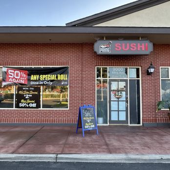 Prime Sushi - Outside - Sushi Bars Near Me - Bakersfield, California