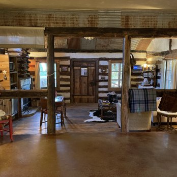 Barons CreekSide - Interior from bedroom - Guest Houses Near Me - Fredericksburg, Texas