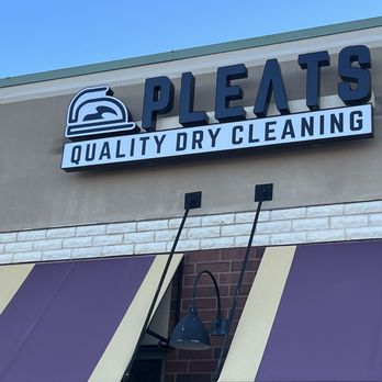PLEATS Cleaners - New Sign - Dry Cleaning Near Me - Des Peres, Missouri PLEATS Cleaners - New Sign - Dry Cleaning Near Me - Des Peres, Missouri