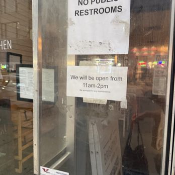 Brightwok Kitchen - Sign on front door. - Asian Fusion Near Me - Chicago, Illinois