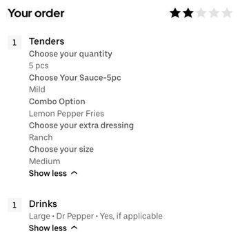 The Buffalo Spot - Glendora - the order I placed... - Chicken Wings Near Me - Glendora, California The Buffalo Spot - Glendora - the order I placed... - Chicken Wings Near Me - Glendora, California