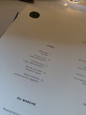 Menu photo 1 Claudette New York, NY Menu photo 1 Claudette New York, NY