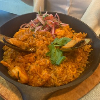 Ceviches By Divino - Providence - Peruvian paella that is more exotic but equally amazing (slight burn) - Peruvian Near Me - Providence, Rhode Island