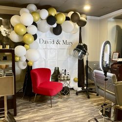 David & Mary - The Salon Experience - Salon area (taken during past Yelp Elite event)