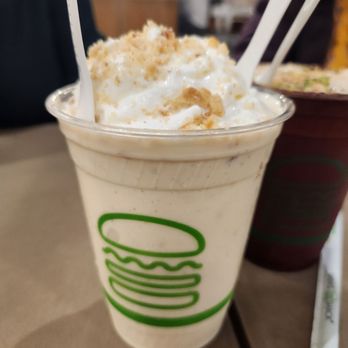 Shake Shack - Banana pudding milkshake - Burgers Near Me - San Francisco, California Shake Shack - Banana pudding milkshake - Burgers Near Me - San Francisco, California