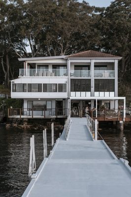 Little Beach Boathouse by null