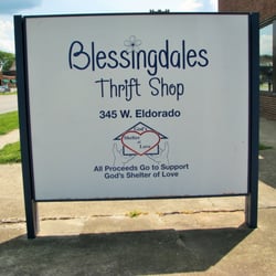 Blessingdales Thrift Shop - Blessingdales Thrift Shop at their new location! 345 W. Eldorado St.