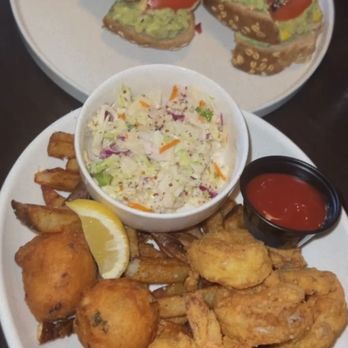River & Post - Fresh Catch Shrimp Platter and Avocado Toast - Lounges Near Me - Jacksonville, Florida River & Post - Fresh Catch Shrimp Platter and Avocado Toast - Lounges Near Me - Jacksonville, Florida