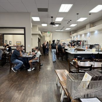 MJ's Downtown Cafe & Bakery - inside view - American Near Me - Brentwood, California MJ's Downtown Cafe & Bakery - inside view - American Near Me - Brentwood, California