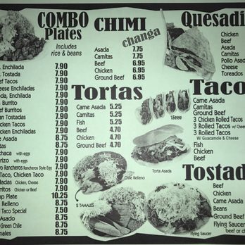 Nico's Mexican Food - Menu page 2 - Mexican Near Me - Eloy, Arizona Nico's Mexican Food - Menu page 2 - Mexican Near Me - Eloy, Arizona